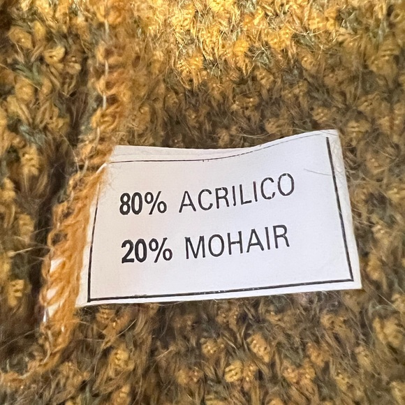 VIRIATO MOHAIR BLEND GRANDPA STYLE CARDIGAN SWEATER SIZE Large/X-LARGE - Picture 8 of 12